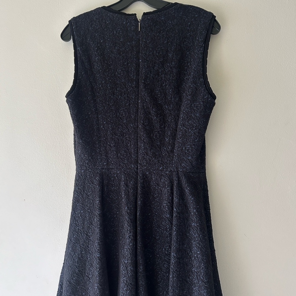 Rebecca Taylor Black Textured Mini Dress - Picture 5 of 15